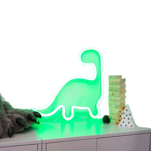 Neon Dinosaur LED Marquee Night Light