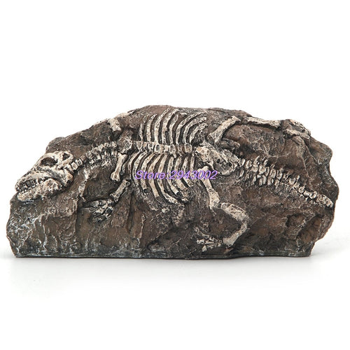 Resin Aquarium Landscaping Paperweight Dinosaur Fossil