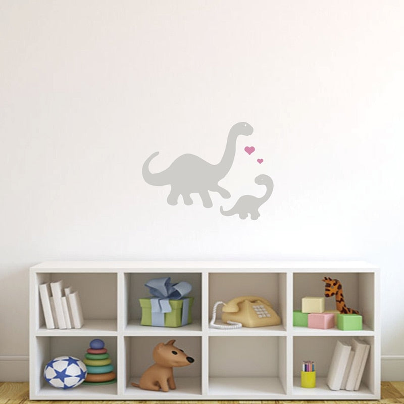 Dinosaur Stickers, Dinosaur Decoration, Dinosaur Decal, Dinosaur Theme,  Dinosaur Wall Decal, Brontosaurus Sticker, Jurassic Decals 