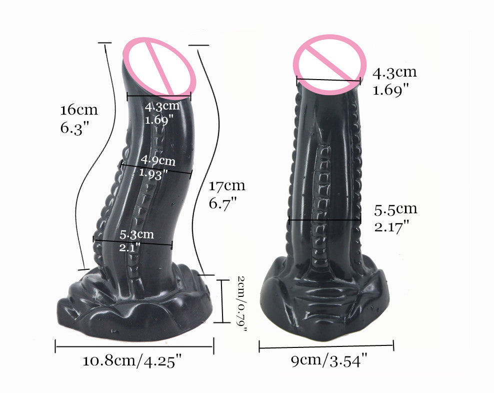 Make You Rawr Dinosaur Dildo Sex Toy 3 Color Options