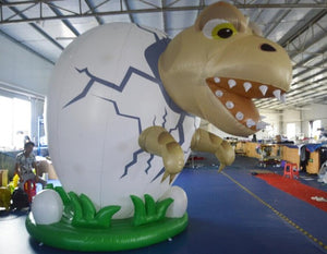Customized Inflatable Dinosaur With Full Printing, Giant Inflatable Dinosaur