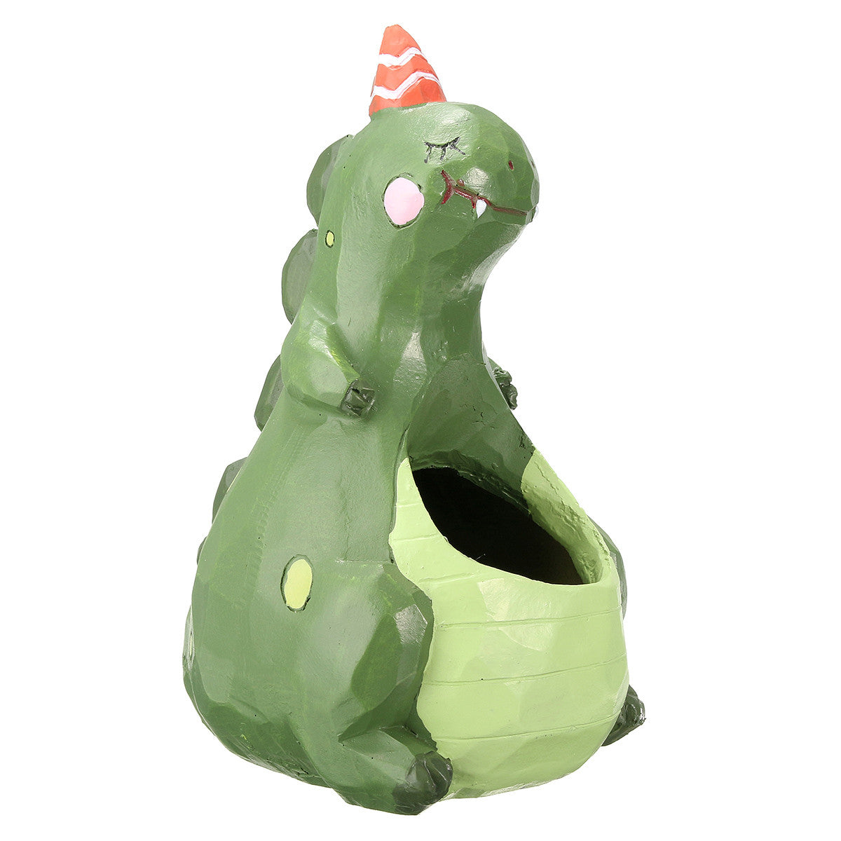 dinosaur plant pot Happy Dinosaur Plant Pot Flower Succulent Flowerpot