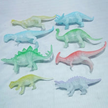 16 Piece Glow In The Dark Dinosaur Figures Toy Set