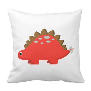 Stegosaurus  Dinosaur Throw Pillow