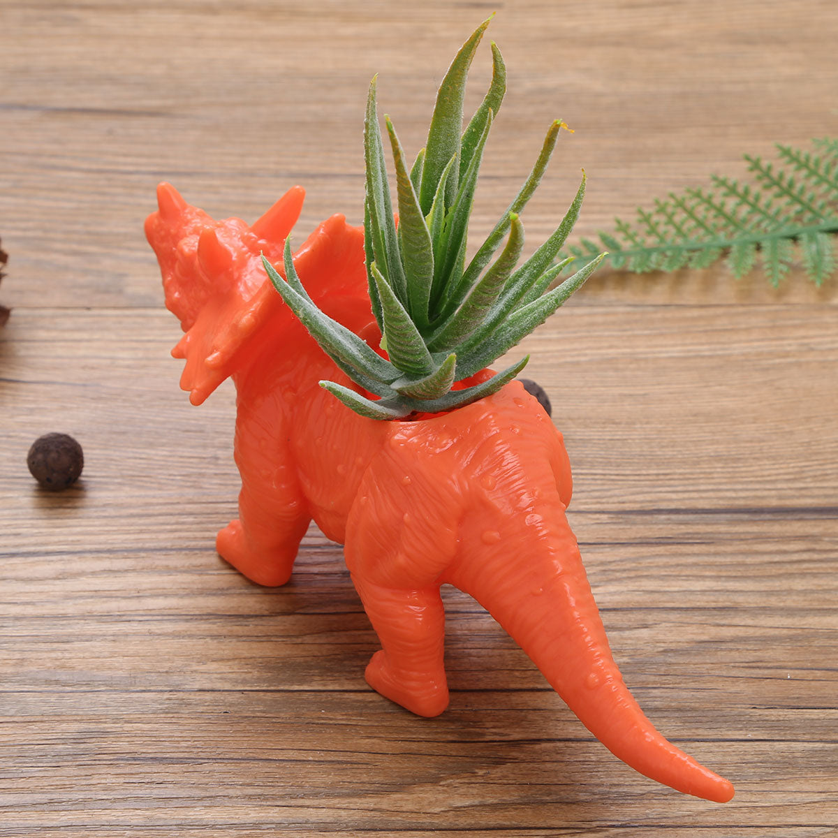 dinosaur succulent pot Plastic Triceratops or Brontosaurus Dinosaur Flower Succulent Cactus Plant Pot