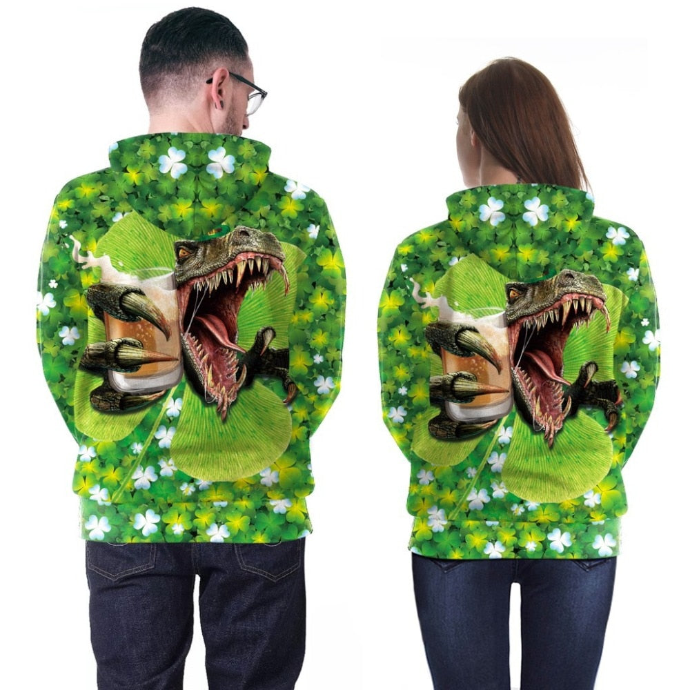 3d discount dinosaur hoodie