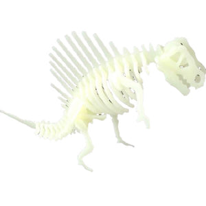 3D Glow In The Dark T-Rex Dinosaur Bones DIY Model
