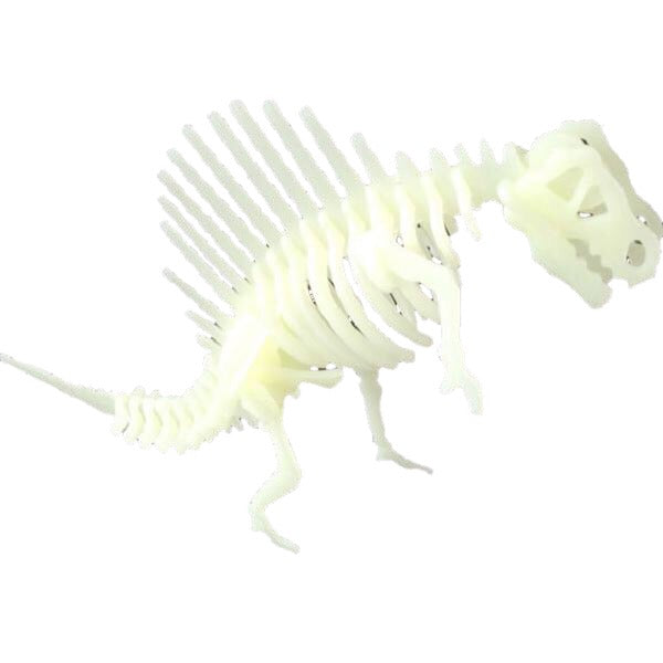 Dinosaur Bones Glow Fabric 
