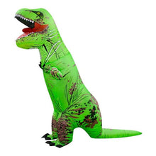 Adult Inflatable Green T-Rex Dinosaur Cosplay Halloween Costume