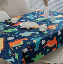 Cotton Dinosaurs Party Tablecloth