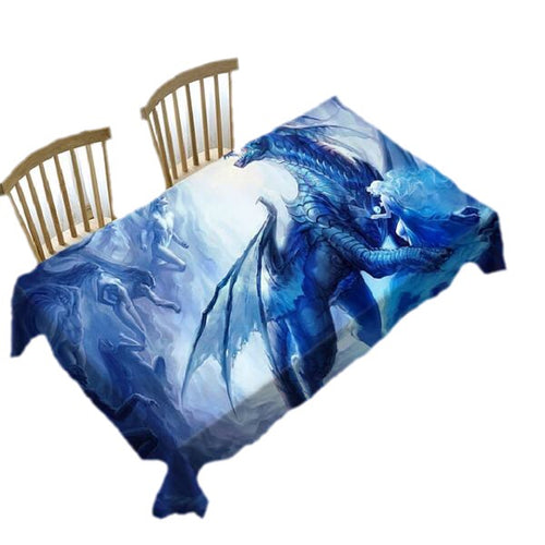 3D Dragon Tablecloth