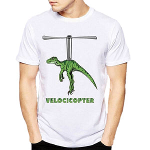 Velocicopter Velociraptor Dinosaur T-Shirt