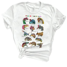 "Who You Calling Weird" Dinosaur Cotton T-Shirt