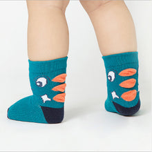 5 Pairs Kids Cotton Dinosaur Socks