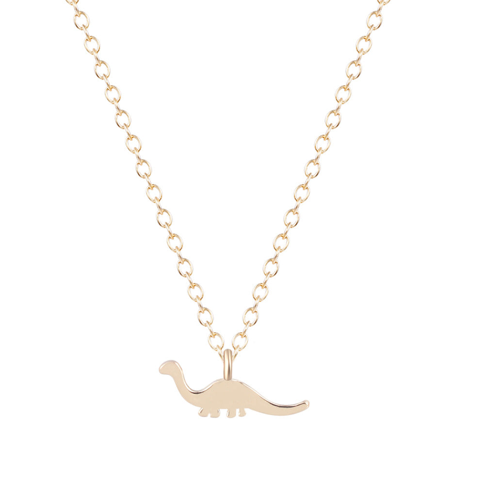 Dainty Dinosaur Pendant Necklaces
