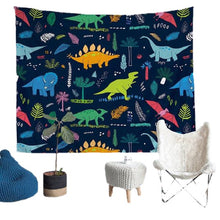 Wild Dinosaurs Tapestry Wall Hanging Throw
