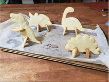 Dino Puzzle 3d 4 Dinosaur Cookie Cutter set