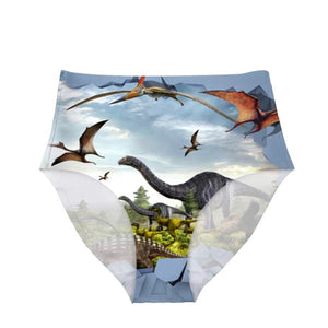 High Waist Pteranodon Underwear