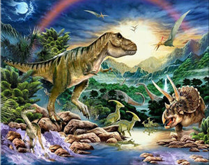 Diamond Painting - Dinosaurs Jurassic Park