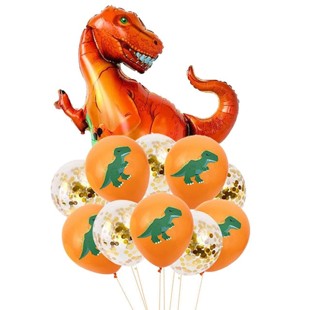 Dinosaur Birthday Party Decoration For Kids - Dino Party Supplies Set  Including