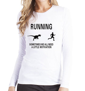 Women's Long Sleeve Motivation T-shirts