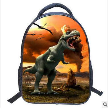 WISHKEY Waterproof Dinosaur Design Bag for Toddler Mini Dino Bag