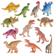 12pcs Dinosaur Model Action Figures