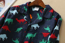 100% cotton Dinosaur Pajamas Sets