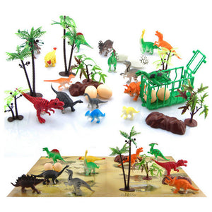 30Pcs Mini Dinosaur Toy Set