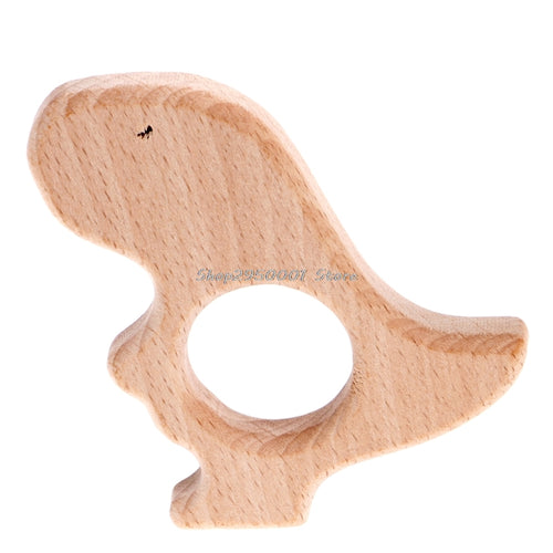 Natural Wooden Baby Teether