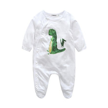 Newborn Long Sleeve Baby Romper Dinosaur Dinosaur
