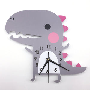 "Hello, Is It Me You Are Looking For" Dino Wall Clock