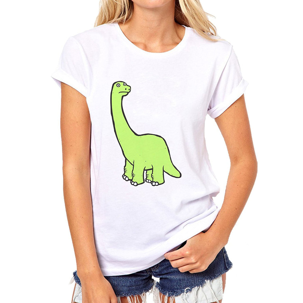 Green Apatosaurus T-shirt