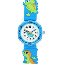 Quartz 3D Waterproof Dinosaur Wrist Watch 4 Color Options
