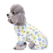 Dinosaur Print Dog Pet Onesie Pajamas