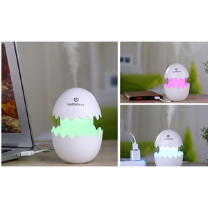 Dinosaur Light Up Neon Egg USB  Essential Oil Diffuser Humidifier