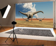 Wasteland Science Fiction Dinosaurs Photo Backgrounds