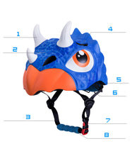 Horned Dinosaur Safety Sport  Helmet