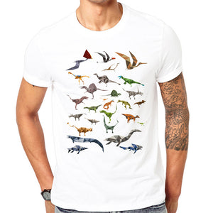 Dinosaur Chart T-Shirt Cool