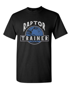 100% Cotton Raptor Trainer Dinosaur T-Shirt