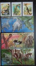 Prehistoric Dinosaur 50 Piece  Around The World Collectible Postage Stamps Collection