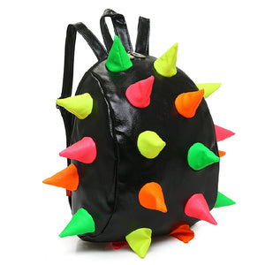 Neon Waterproof Neoprene Dinosaur School Bag Backpack Two Sizes Comes In Matching Set