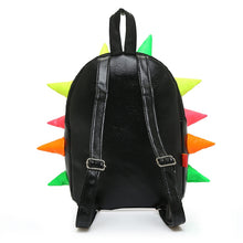 Neon Waterproof Neoprene Dinosaur School Bag Backpack Two Sizes Comes In Matching Set