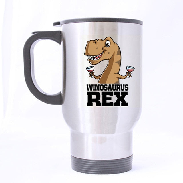 14 Oz Winosaurus Rex Day Drinking Travel 