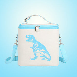 Dinosaur Thermal Insulated Cooler  School Lunch Box Bag Carry Tote
