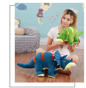 Triceratops Plush Stuffed Animal Dinosaur Toy