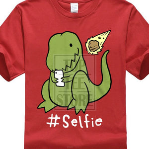 Hashtag Don't Be Narcissosaurus Can T-Rex Even Take An End Of The World #Selfie