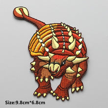 Ankylosaurus Embroidered DIY Iron On Patch Applique
