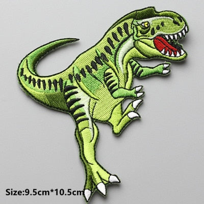 Rex Embroidered DIY Iron On Patch Applique