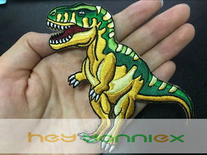 Rex Embroidered DIY Iron On Patch Applique